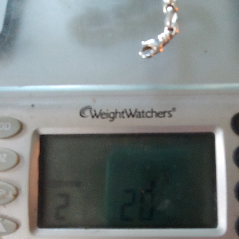 Solid Sterling Silver Bracelet - image 2